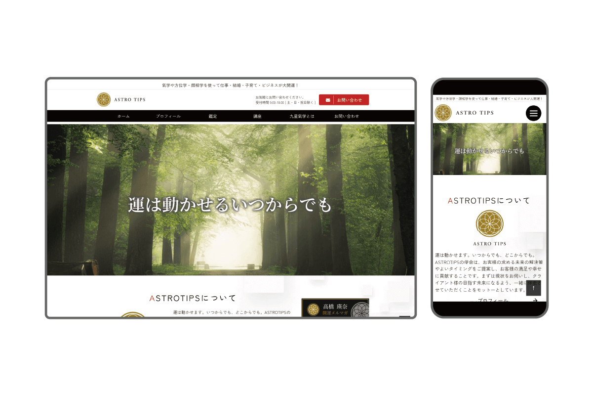 合同会社ASTROTIPS　webサイト
